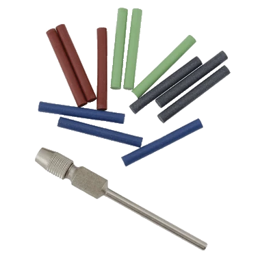 Silicone Polishing Pin Set With Mandrel 3mm 1 Silicone Polishing Pin Set With Mandrel 3mm