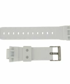 16mm Hadley Roma White Sport Watch Band Fits Casio G Shock 7 1/2 Inch Length -Cheap Watch Bands Store polyurethane watch band 2151 16photo3 52971.1659442734