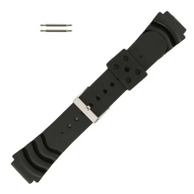 Hadley Roma PVC Watch Band 20mm Sport Watch Band Fits Seiko 8 1/4 Inch Length 1 Hadley Roma PVC Watch Band 20mm Sport Watch Band Fits Seiko 8 1/4 Inch Length