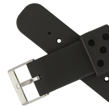 Hadley Roma PVC Watch Band 20mm Sport Watch Band Fits Seiko 8 1/4 Inch Length 4 Hadley Roma PVC Watch Band 20mm Sport Watch Band Fits Seiko 8 1/4 Inch Length - Image 4