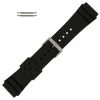 Hadley Roma Watch Band 24mm PU Sport Watch Band Fits Pro Diver 8 1/4 Inch Length