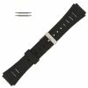 Hadley Roma PVC Watch Band 18mm Sport Watch Band Fits Casio & Timex 6 3/4 Inch Length
