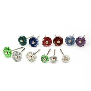 Foredom 12 Piece Radial Disc Assortment 2 Foredom 12 Piece Radial Disc Assortment - Image 2