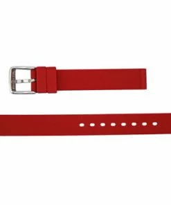 Red Silicone Watch Band 12mm Rubber Strap 7 Inch Length -Cheap Watch Bands Store red silicone watchband 2041 12photo3 48579.1659442775