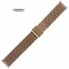 Rose Gold Tone 22mm Mesh Metal Watch Band 7 Inch Length
