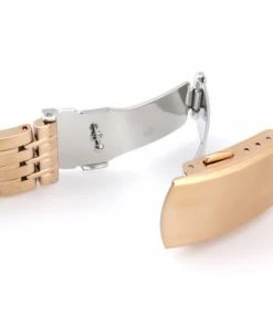 22mm Rose Gold Tone Metal Watch Band With Straight Ends 7 Inch Length 8 22mm Rose Gold Tone Metal Watch Band With Straight Ends 7 Inch Length -Cheap Watch Bands Store rose gold metal watchband 1804r 20 photo3 48204.1659442756