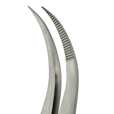 Dumont #7B Tweezer Stainless Serrated Tips 4 Dumont #7B Tweezer Stainless Serrated Tips - Image 4
