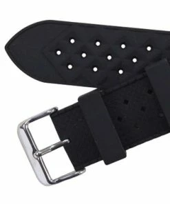 Black Silicone Watch Band 24mm Sport Strap 7 1/2 Inch Length -Cheap Watch Bands Store silicone watch band 2078 24photo4 64695.1659986016