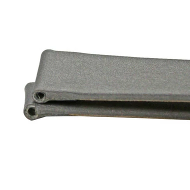 Hadley Roma 16mm Silver Grey Leather Watch Band Satin Finish Calf 6 5/8 Inch Length 5 Hadley Roma 16mm Silver Grey Leather Watch Band Satin Finish Calf 6 5/8 Inch Length - Image 5