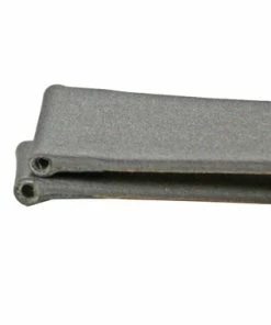 Hadley Roma 18mm Silver Grey Leather Watch Band Satin Finish Calf 6 5/8 Inch Length -Cheap Watch Bands Store silver grey leather watch band 117 18photo5 95406.1659442780