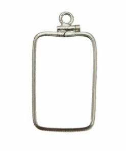 Coin Bezel Credit Suisse 2.5 Gram Gold Bar Sterling Silver Coin Edge Coin Frame Pendant