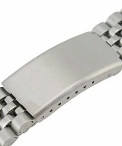 Hadley Roma Jubilee® Style Metal Watch Band 22mm Stainless Steel Tone Curved And Straight Ends 7 1/4 Inch Length 9 Hadley Roma Jubilee® Style Metal Watch Band 22mm Stainless Steel Tone Curved And Straight Ends 7 1/4 Inch Length -Cheap Watch Bands Store stainless steel watch band 1402WC 22photo4 15397.1659442772
