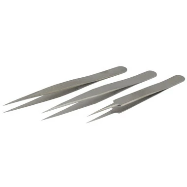 Dumont Non Magnetic Titanium Precision Tweezers Assortment 2 Dumont Non Magnetic Titanium Precision Tweezers Assortment - Image 2