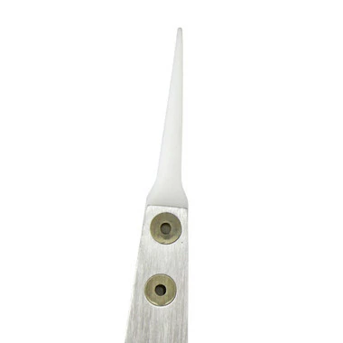 Horotec Aluminum Tweezer With Very Fine Delrin Tips 3 Horotec Aluminum Tweezer With Very Fine Delrin Tips - Image 3