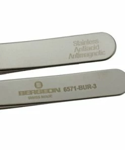 Bergeon #3 Nonmagnetic Stainless Steel Tweezer With Wood Tips 7 Bergeon #3 Nonmagnetic Stainless Steel Tweezer With Wood Tips -Cheap Watch Bands Store wood tip tweezers 6571 bur 3photo4 83434.1666297447