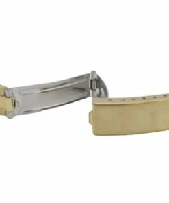 Hadley Roma 6 1/2 Inch Length Watch Band Gold Toned Metal Expandable Ends 10 To 14mm -Cheap Watch Bands Store yellow metal watchband 1414yphoto2 87754.1659442751