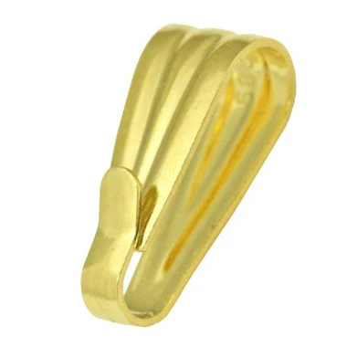 Snap On Bail - Jumbo 14K Yellow Gold 1 Snap On Bail - Jumbo 14K Yellow Gold